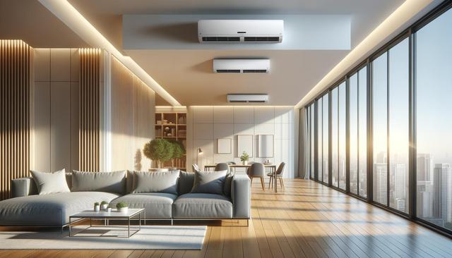 Creating a Sunlit Modern Living Room with Smart Climate Control