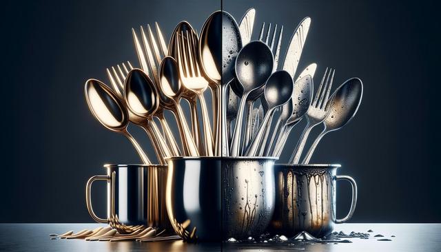 Clean vs. Stained Utensils: What a Difference It Makes