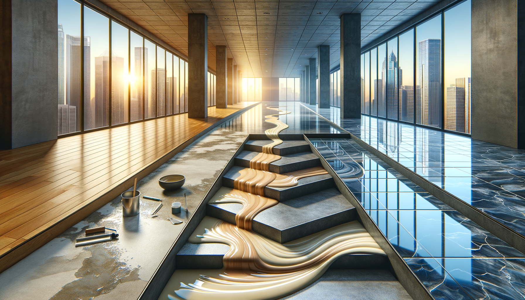Save Time and Money with Liquid Stone Flooring for Commercial Spaces